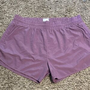 Purple athletic Shorts a